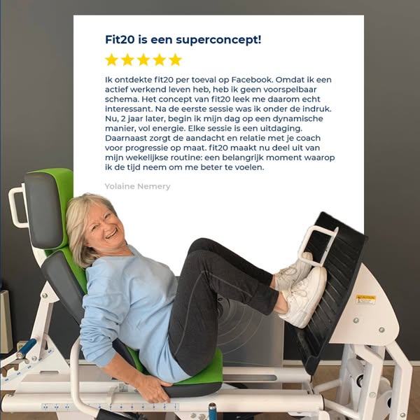 Advertentievariant 1 voor fit20 België