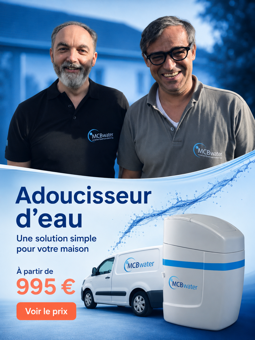 Advertentievariant 1 voor MCB Water